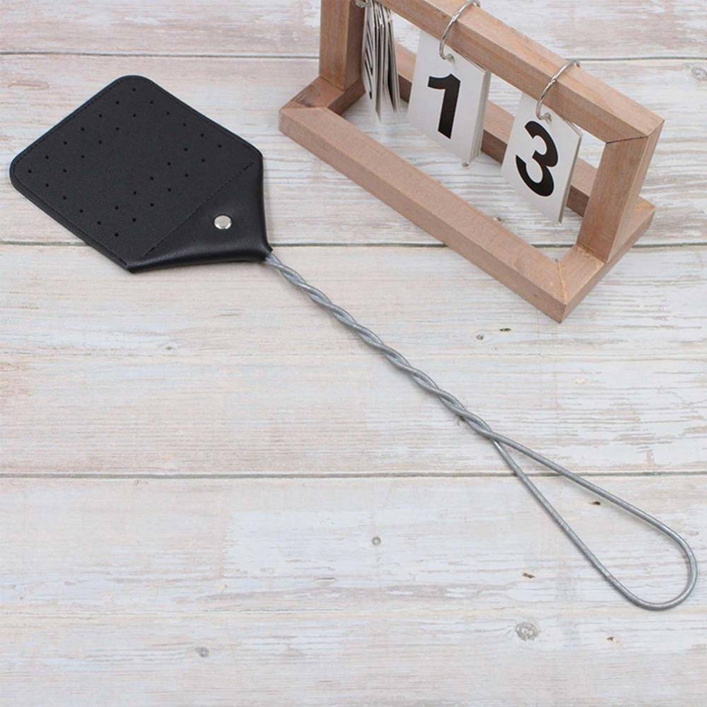 buy insect swatter made of leather