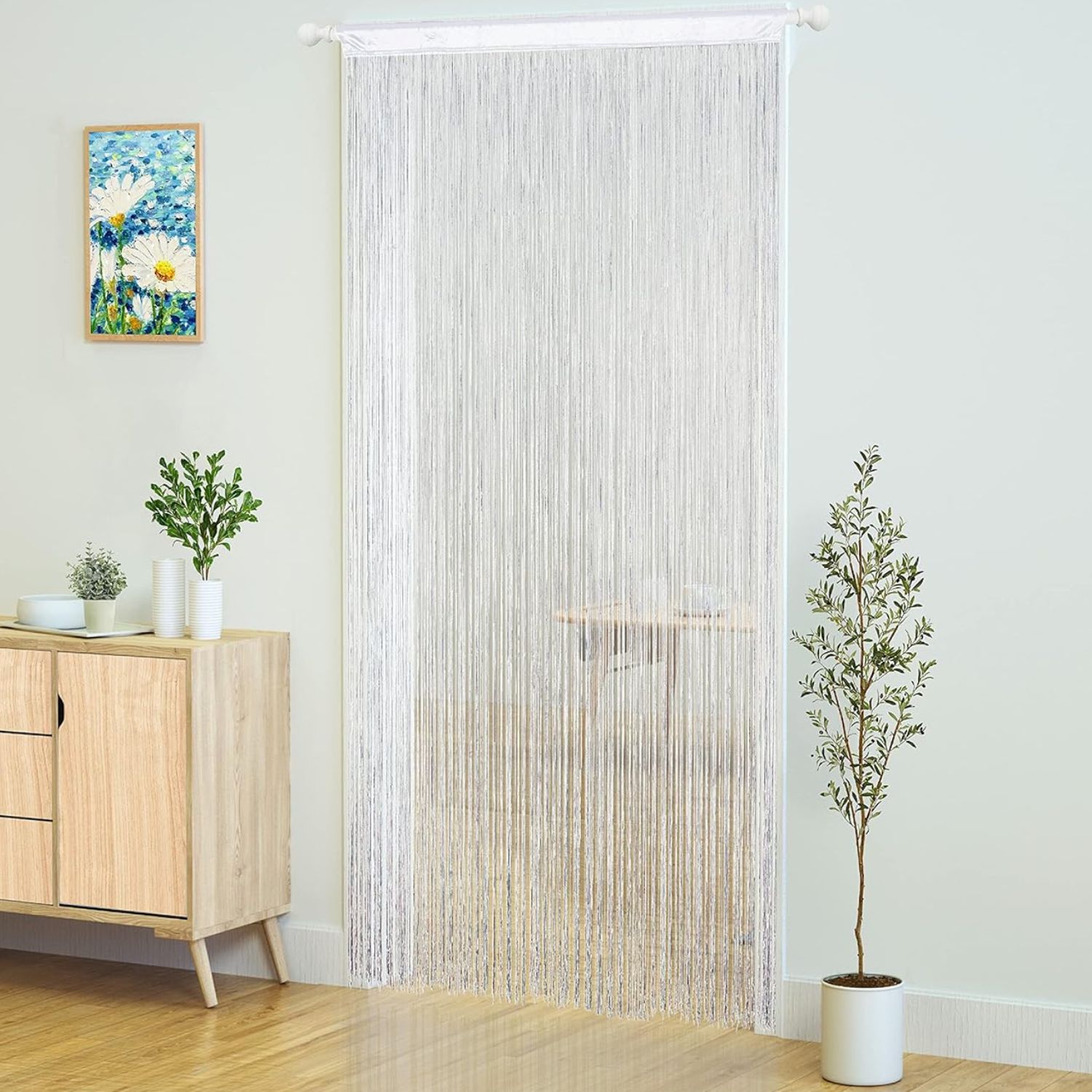 String Curtain Door - Black: image 6
